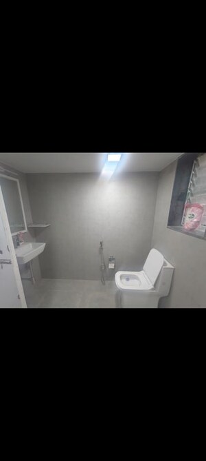 Bathroom in 3 BHK Apartment at Deepak Silverene, Bandra West – for Rent