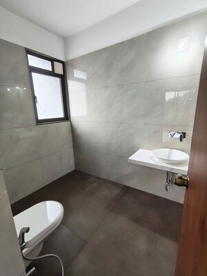 Bathroom in 4 BHK Apartment at Forever Atmosphere, Gotri – for Sale