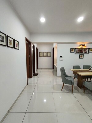Dining area in 4 BHK Apartment at Forever Atmosphere, Gotri – for Sale