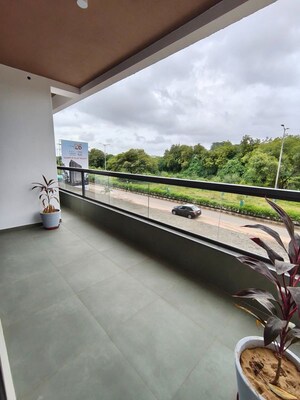 Balcony in 4 BHK Apartment at Forever Atmosphere, Gotri – for Sale