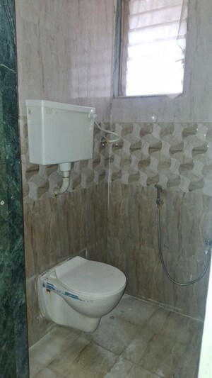Bathroom in 1 BHK Apartment at Divine Solitaire, Ulwe – for Rent