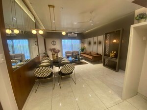 Dining area in 3 BHK Apartment at Shree Darshanam Skydeck, Gotri – for Sale