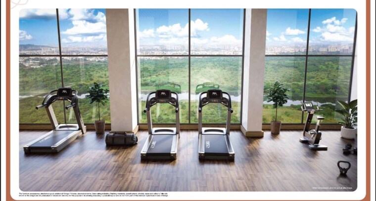Gym, godrej-river-crest 4 Bedroom 1727 Sq.Ft. Apartment In Manjari Pune 10651117
