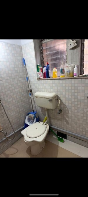 Bathroom in 2 BHK Apartment at Vile Parle Mahaveer, Vile Parle West – for Rent