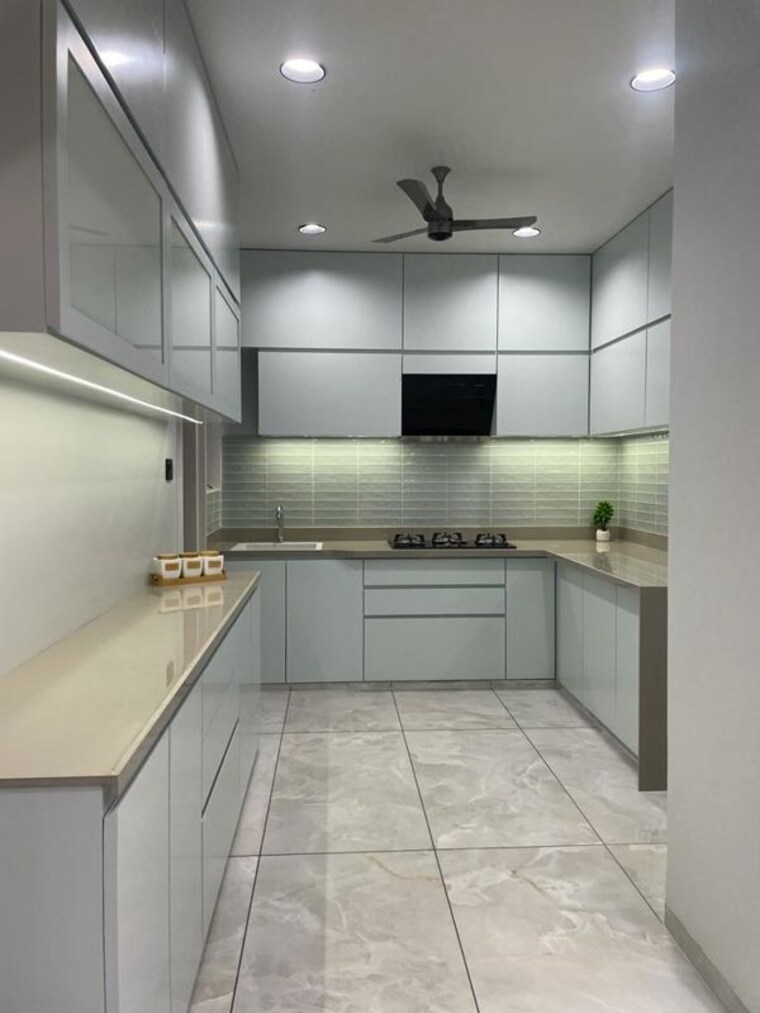 Kitchen, aatmiya-selenite 3 Bedroom 978 Sq.Ft. Apartment In Gotri Vadodara 10651142