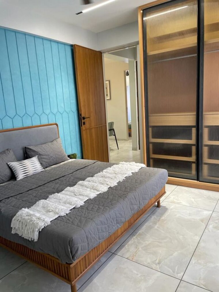Bedroom, aatmiya-selenite 3 Bedroom 978 Sq.Ft. Apartment In Gotri Vadodara 10651142