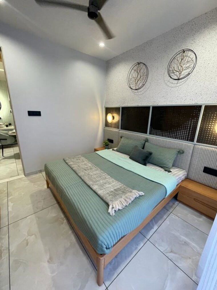 Bedroom, aatmiya-selenite 3 Bedroom 978 Sq.Ft. Apartment In Gotri Vadodara 10651142