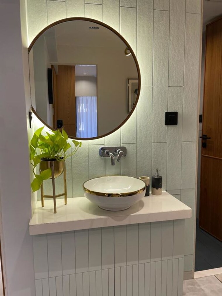 Bathroom, aatmiya-selenite 3 Bedroom 978 Sq.Ft. Apartment In Gotri Vadodara 10651142