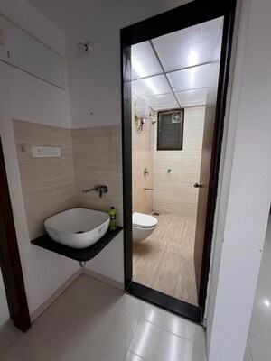 Bathroom in 2 BHK Apartment at Bhaktamar Residency, Wadgaon Sheri – for Rent