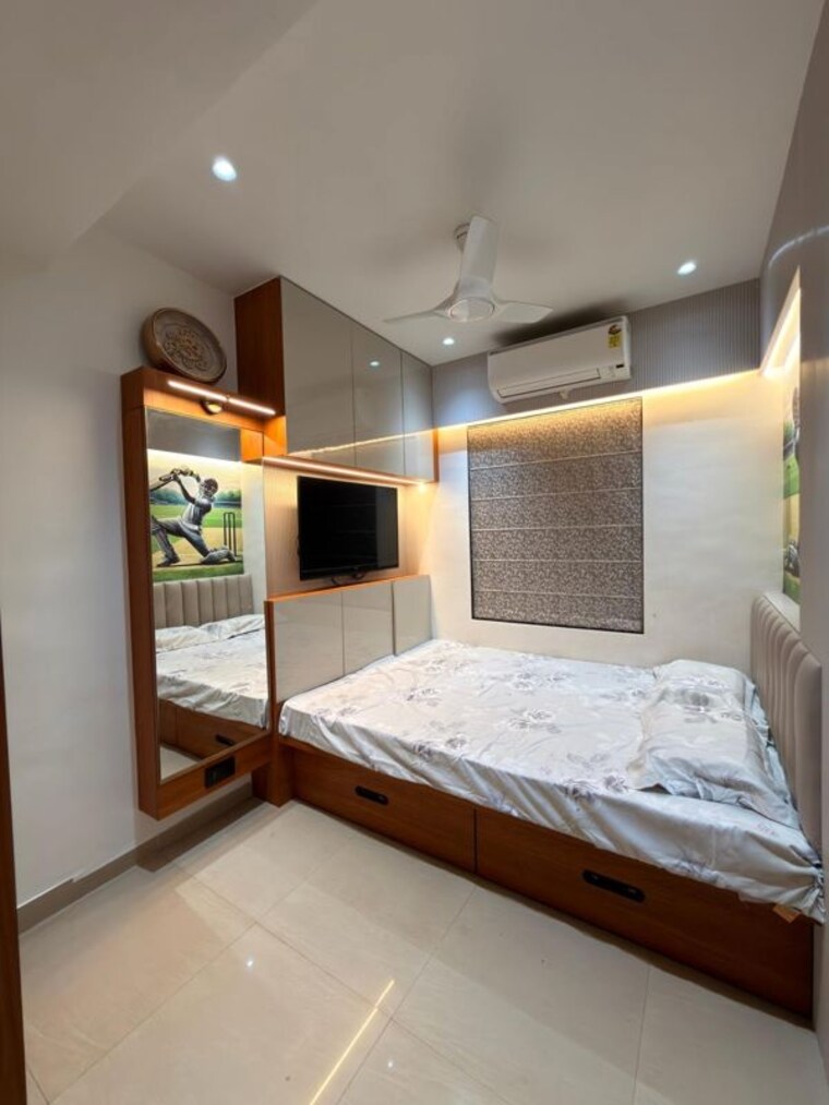 Bedroom, smr-vinay-iconia-hyderabad 3 Bedroom 1900 Sq.Ft. Apartment In Kondapur Hyderabad 10651196