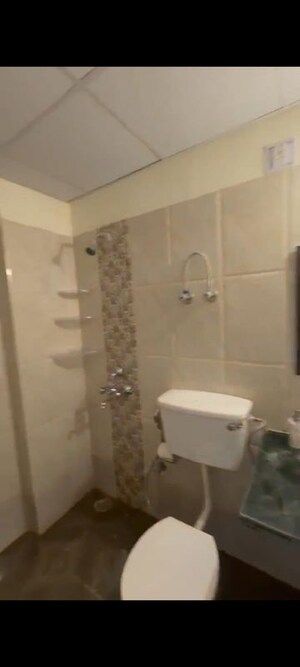 Bathroom in 2 BHK Apartment at Ansal Crown Heights, Sector 80 – for Rent