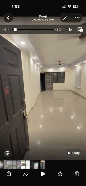 Kitchen in 2 BHK Apartment at Ansal Crown Heights, Sector 80 – for Rent