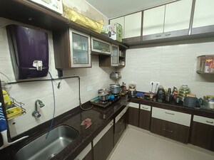 Kitchen in 2 BHK Apartment at Kabra Jai Mitra Apartments, Goregaon West – for Rent