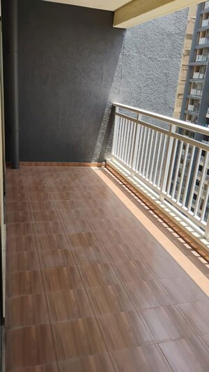 Balcony in 2 BHK Apartment at Magarpatta Jasminium, Hadapsar – for Rent