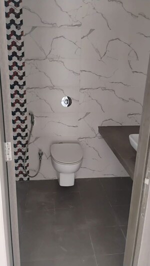 Bathroom in 2 BHK Apartment at Magarpatta Jasminium, Hadapsar – for Rent