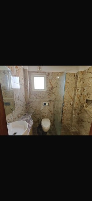 Bathroom in 3 BHK Builder Floor at Ramesh Nagar – for Rent