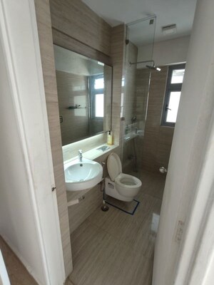 Bathroom in 3 BHK Apartment at Imperial Heights Goregaon West, Goregaon West – for Rent