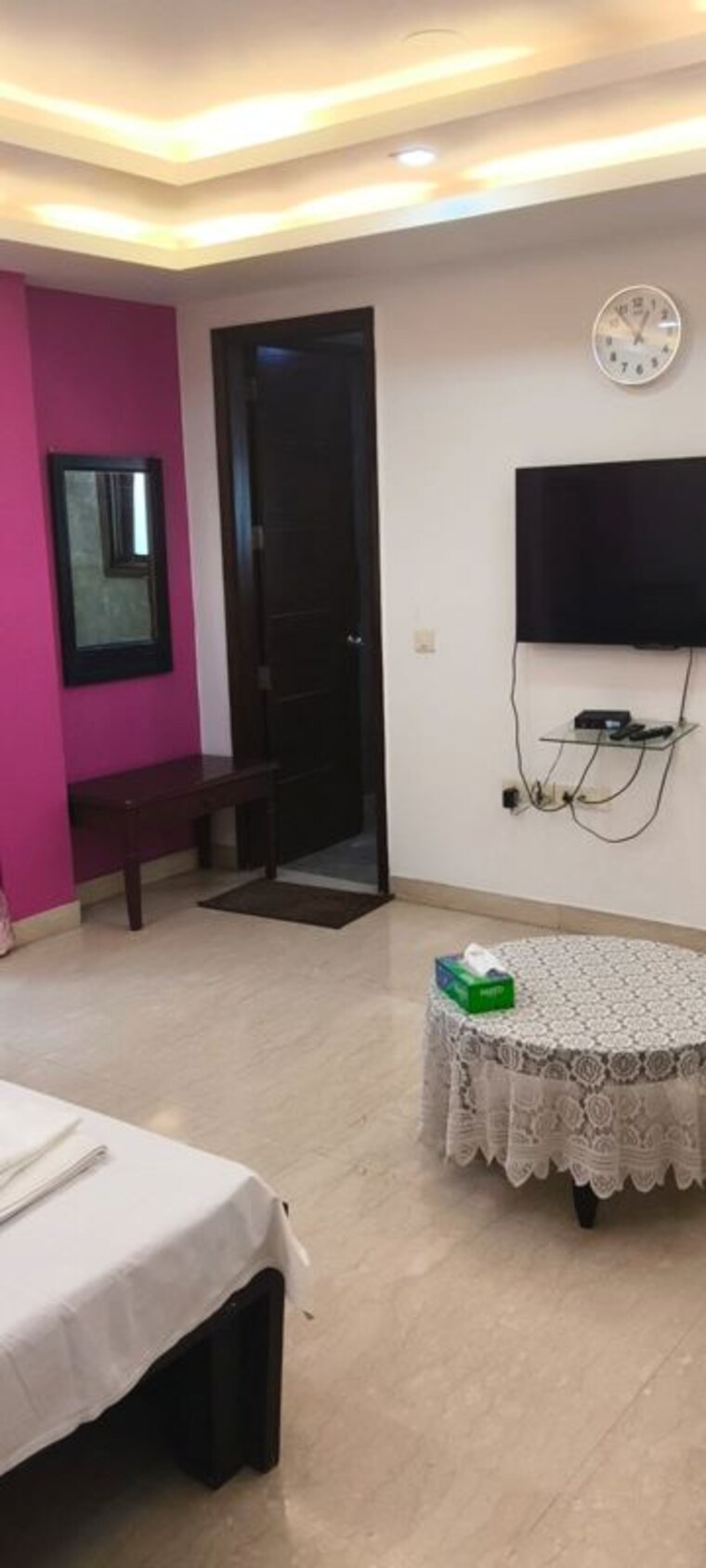 Master Bedroom, green park extension 4 Bedroom 500 Sq.Yd. Builder Floor In Green Park Extension Delhi 10651195