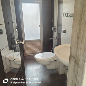 Bathroom in 2 BHK Apartment at Nahar Laurel and Lilac, Chandivali – for Rent