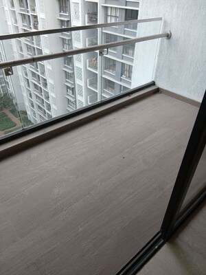 Balcony in 2 BHK Apartment at Lodha Woods, Kandivali East – for Rent
