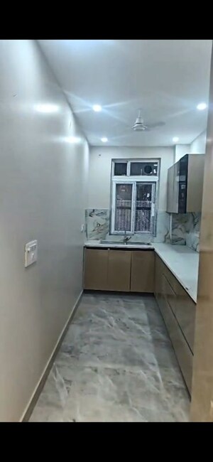 Kitchen in 3 BHK Builder Floor at Sainik Colony – for Sale