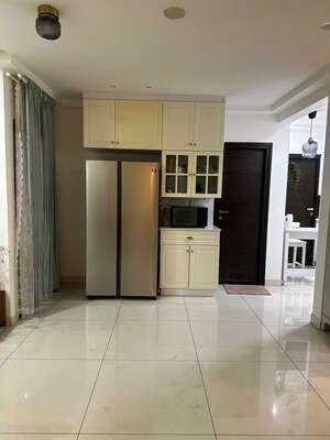 Living Room in 3 BHK Apartment at Sumadhura Acropolis, Gachibowli – for Rent