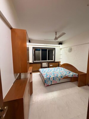 Bedroom in 2 BHK Apartment at Lokhandwala Infrastructure Lady Ratan Tower, Worli – for Rent