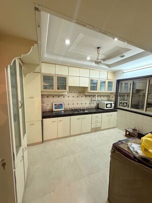 Kitchen in 2 BHK Apartment at Lokhandwala Infrastructure Lady Ratan Tower, Worli – for Rent