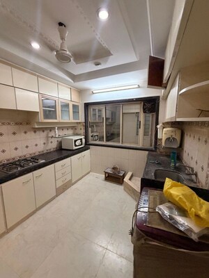 Kitchen in 2 BHK Apartment at Lokhandwala Infrastructure Lady Ratan Tower, Worli – for Rent
