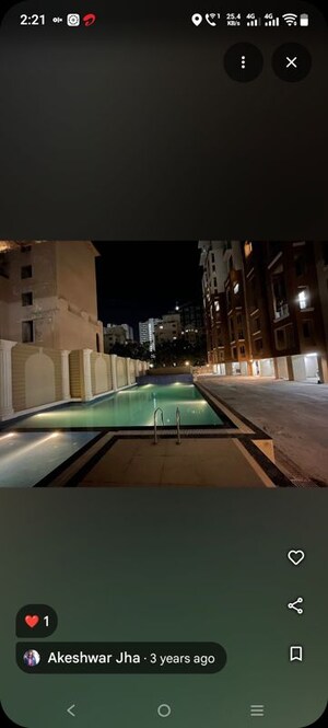 Swimming Pool in 3 BHK Apartment at VTP Blue Waters, Mahalunge – for Sale