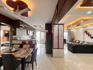 Team Area in 3 BHK Apartment at DS Max Skycity, Thanisandra – for Rent