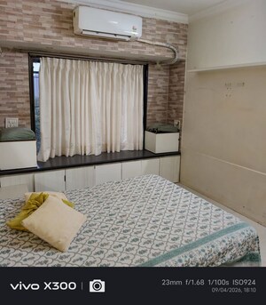 Bedroom in 3 BHK Apartment at Galaxy Heights, Goregaon West – for Rent