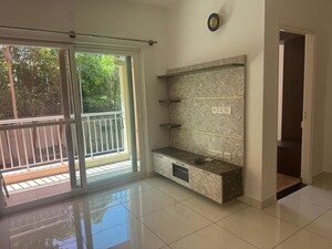 Living Room in 1 RK Apartment at Brigade Bricklane, Jakkuru – for Rent