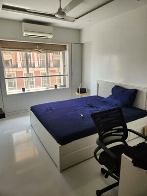 Living Room in 3 BHK Apartment at Prarthna Heights, Parel – for Rent