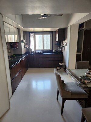 Kitchen in 3 BHK Apartment at Prarthna Heights, Parel – for Rent