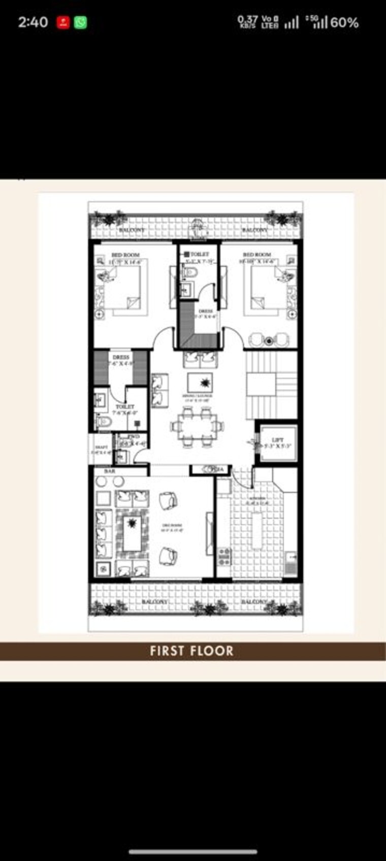 Floor Plan, malsi 4 Bedroom 200 Sq.Yd. Villa In Malsi Dehradun 10651352