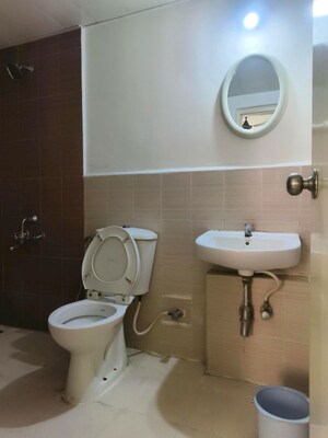 Bathroom in 2.5 BHK Apartment at Provident Harmony, Thanisandra Main Road – for Rent