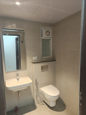Bathroom in 2 BHK Apartment at Adarsh Greens, Kogilu – for Rent