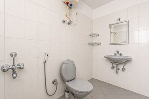 Bathroom in 3 BHK Apartment at Sobha Rose, Varthur – for Rent
