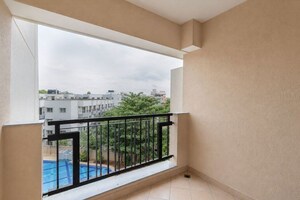 Balcony in 3 BHK Apartment at Sobha Rose, Varthur – for Rent