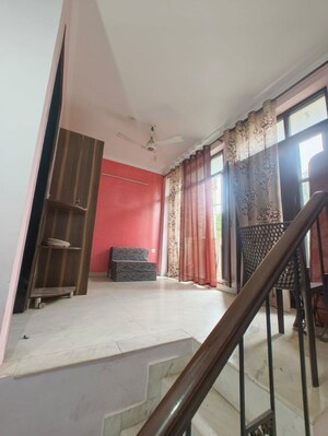 Staircase in 1 BHK Builder Floor at Sector 55 – for Rent