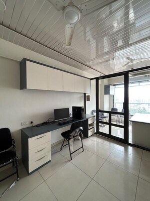 Terrace in  Office Space at Shyamal – for Sale
