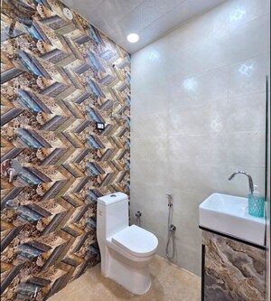 Bathroom in 3 BHK Builder Floor at Indirapuram Shakti Khand 1 – for Sale