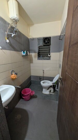 Bathroom in 2 BHK Apartment at Lunkad Amazon, Viman Nagar – for Rent