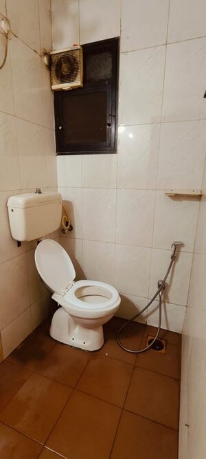 Bathroom in 2 BHK Apartment at Magarpatta City Cosmos, Magarpatta Road – for Rent