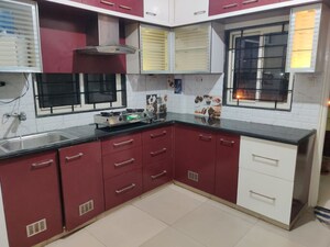 Kitchen in 2 BHK Apartment at Nri Layout – for Rent