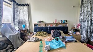Living Room in 2 BHK Apartment at Raunak Residency Thane, Pokhran Road No One – for Rent