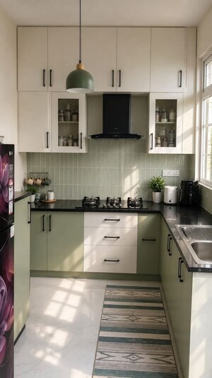 Kitchen in 3 BHK Villa at West Yakkara – for Sale