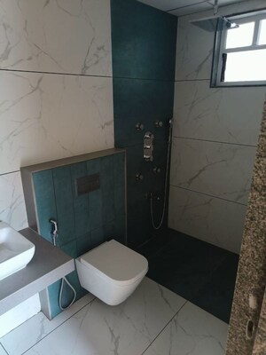 Bathroom in 4 BHK Apartment at Darshanam Ocean, Gotri – for Sale