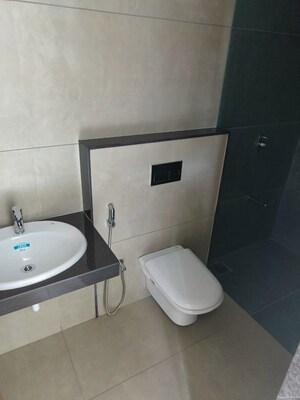 Bathroom in 4 BHK Apartment at Darshanam Ocean, Gotri – for Sale